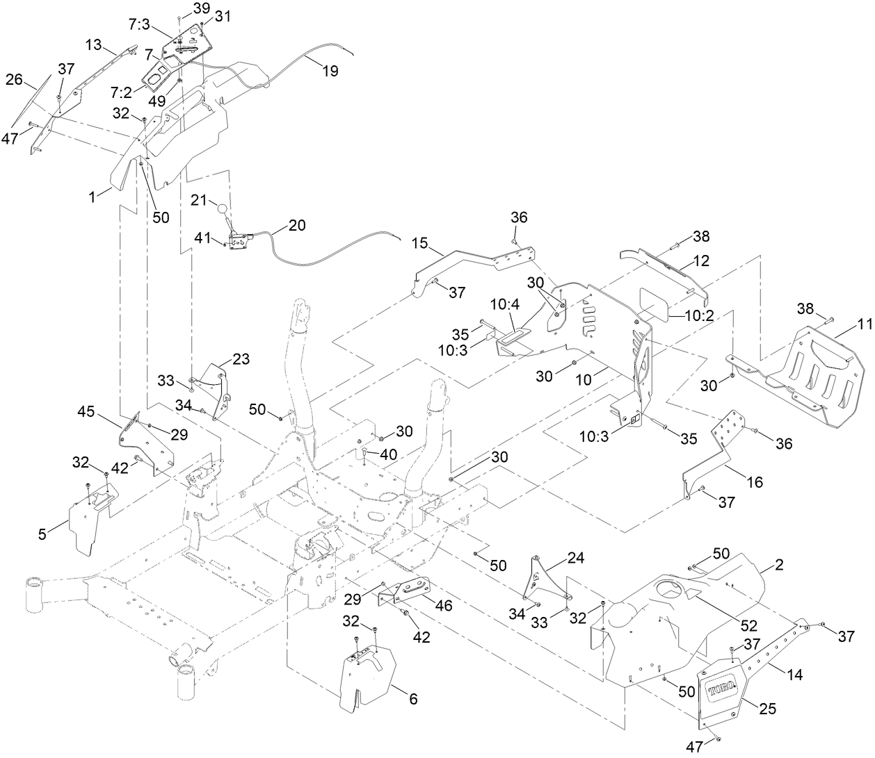 Control Console and Guard Assembly