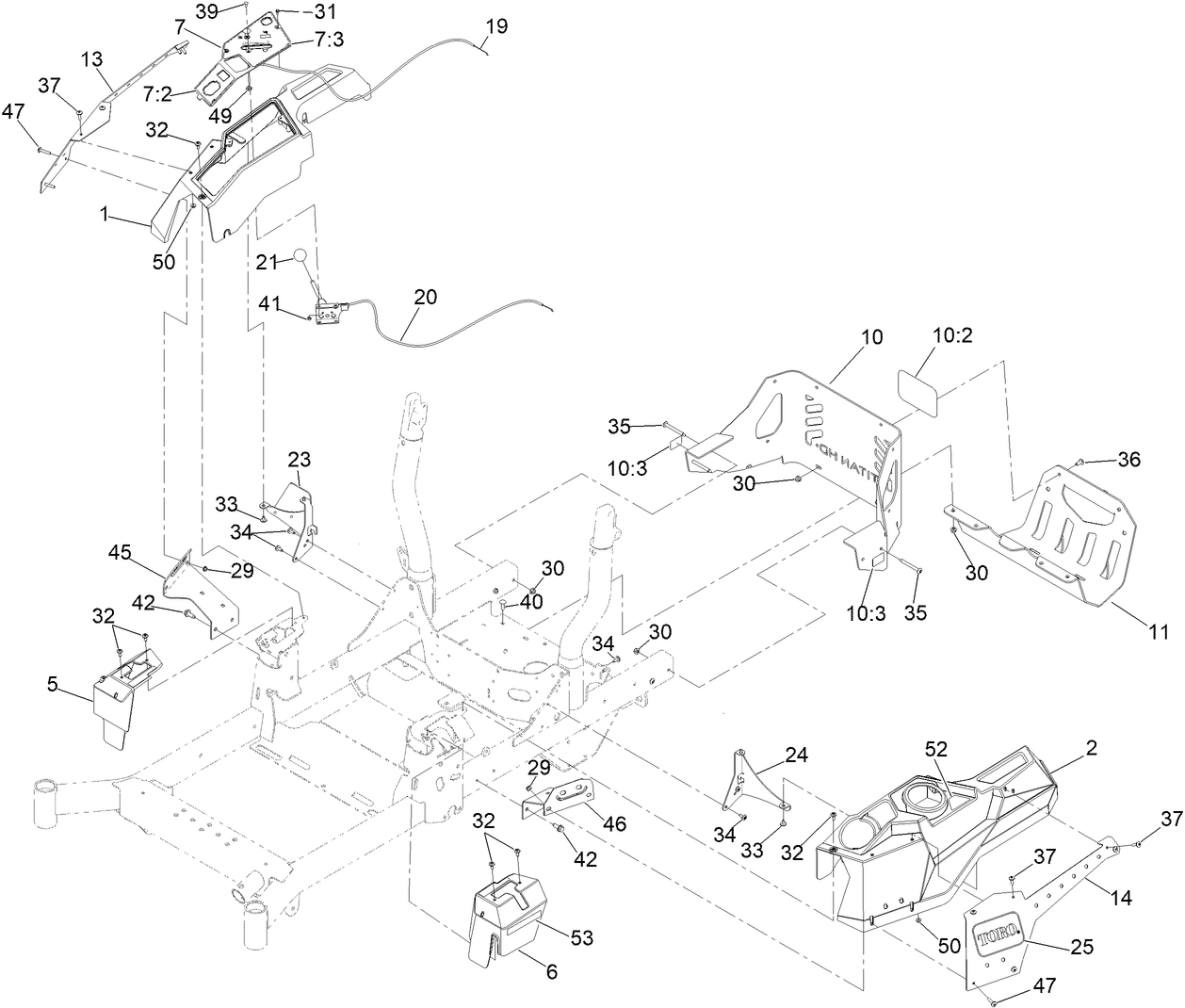 Control Console and Guard Assembly
