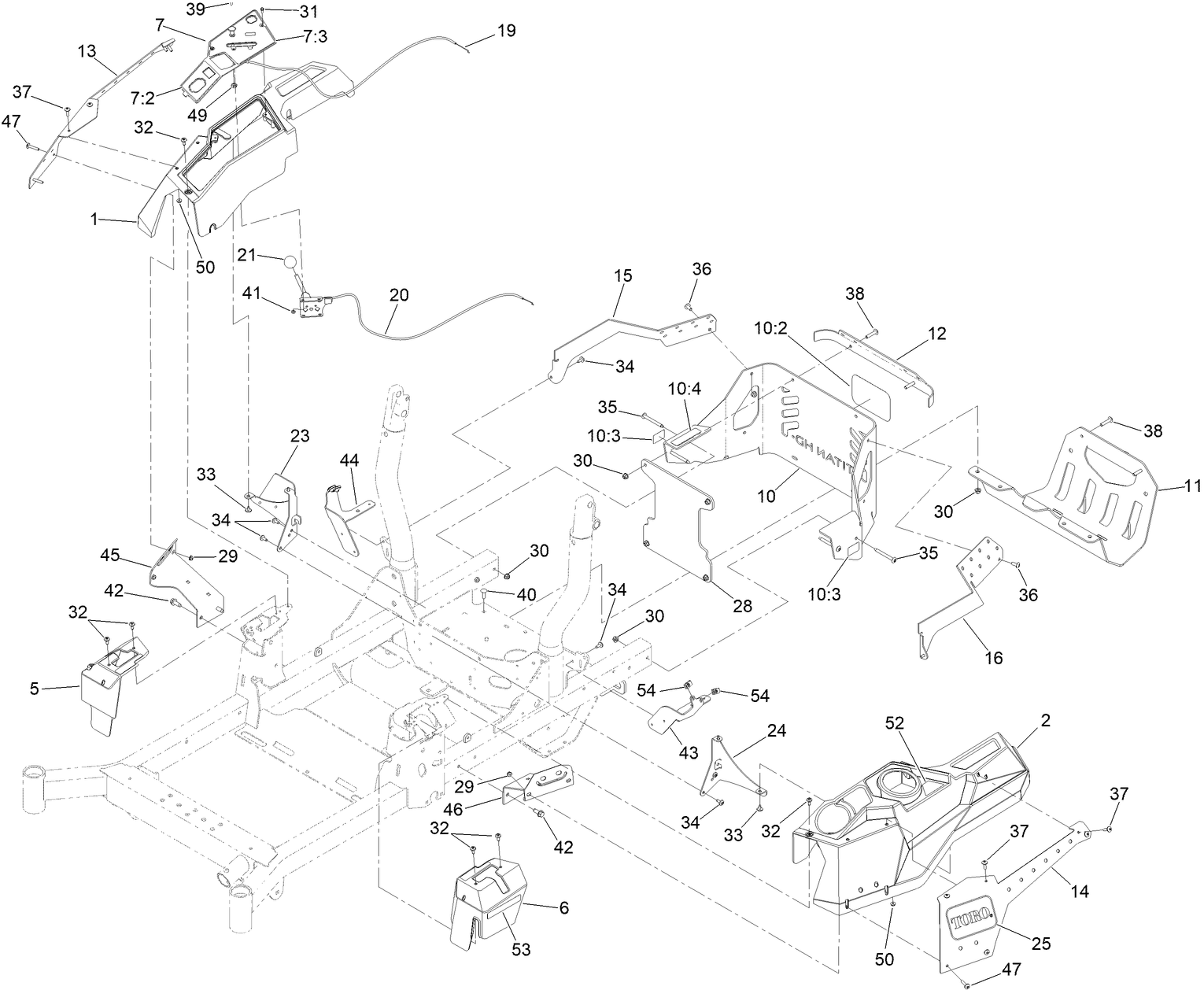 Control Console and Guard Assembly