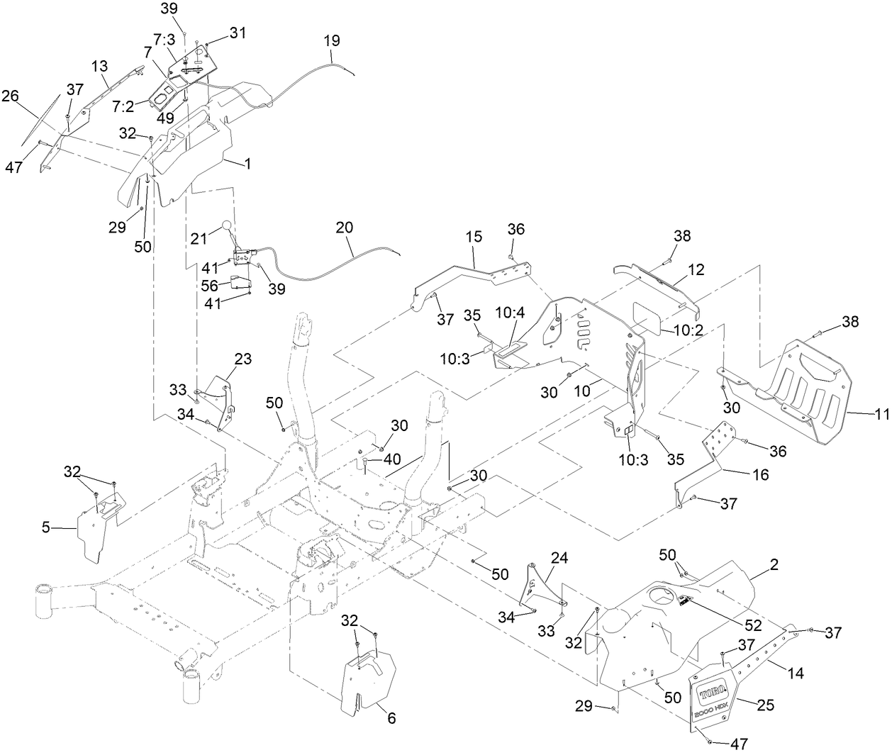 Control Console and Guard Assembly