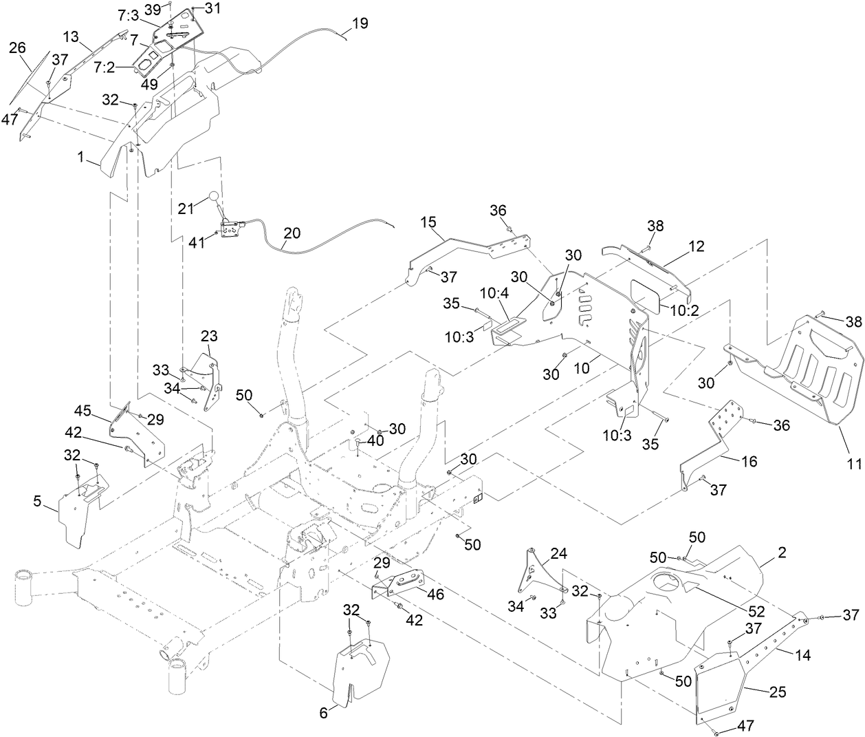 Control Console and Guard Assembly