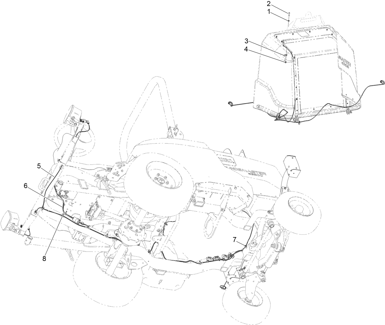 Wire Harness Routing Assembly