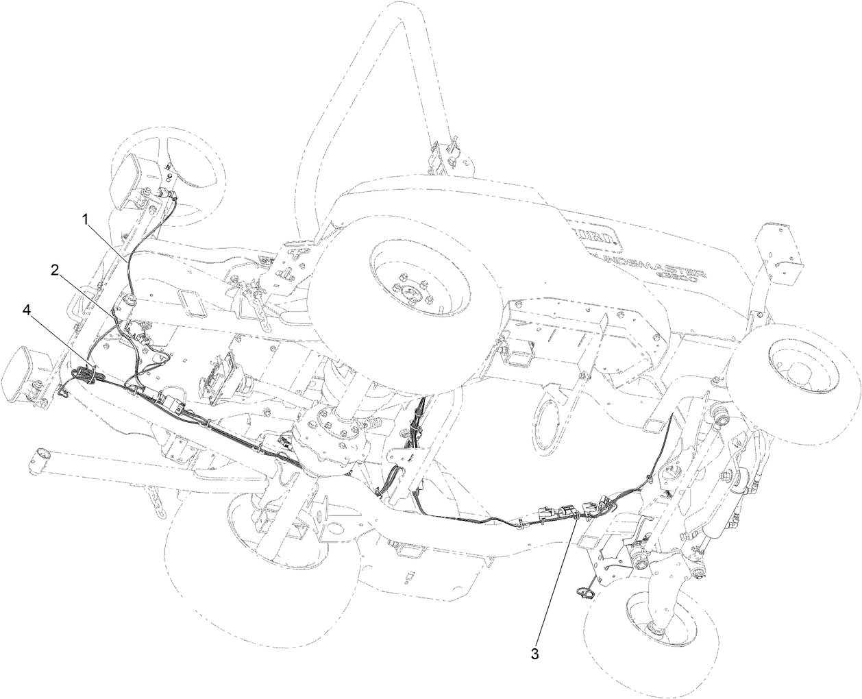 Wire Harness Routing Assembly