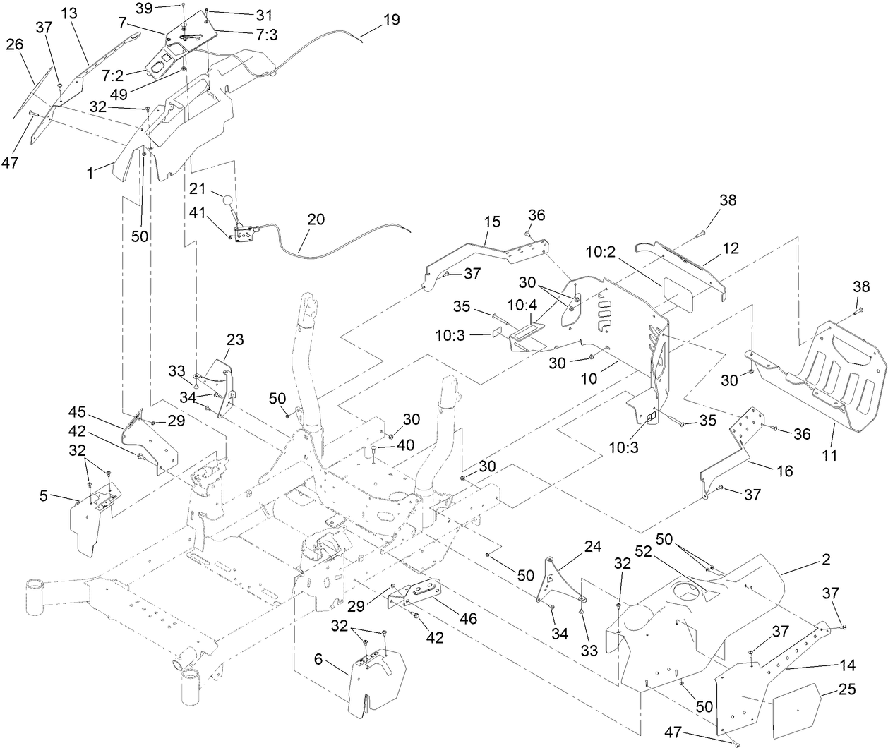 Control Console and Guard Assembly