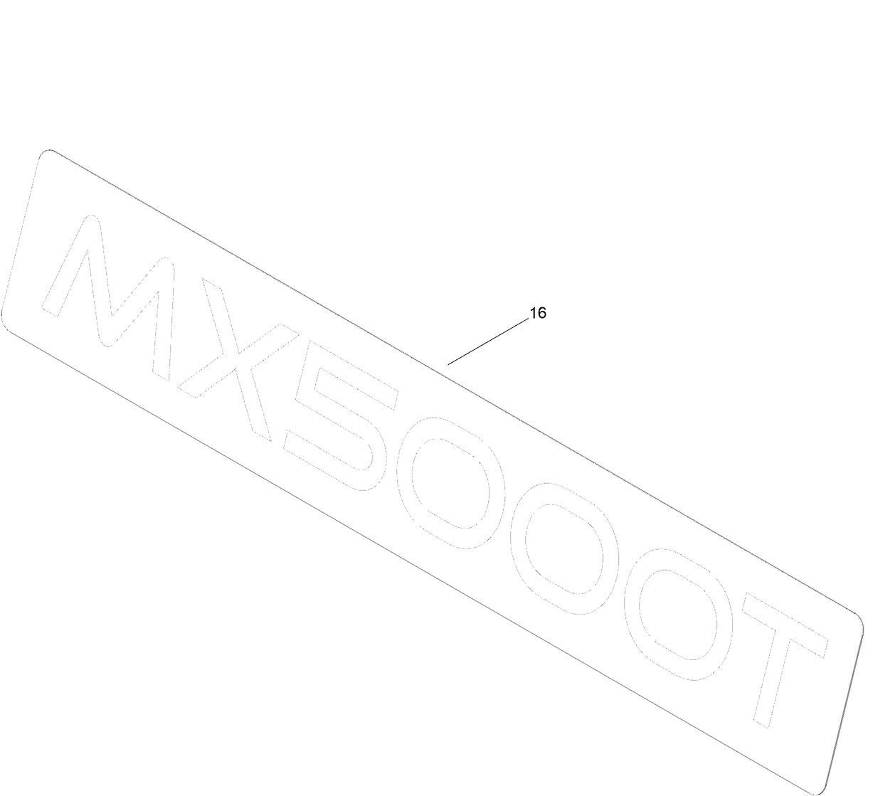 Model Specific Decal Assembly