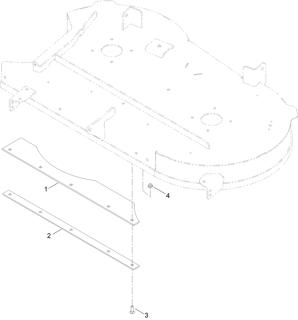 42 Inch Bagging Enhancement Assembly No. 161-4521