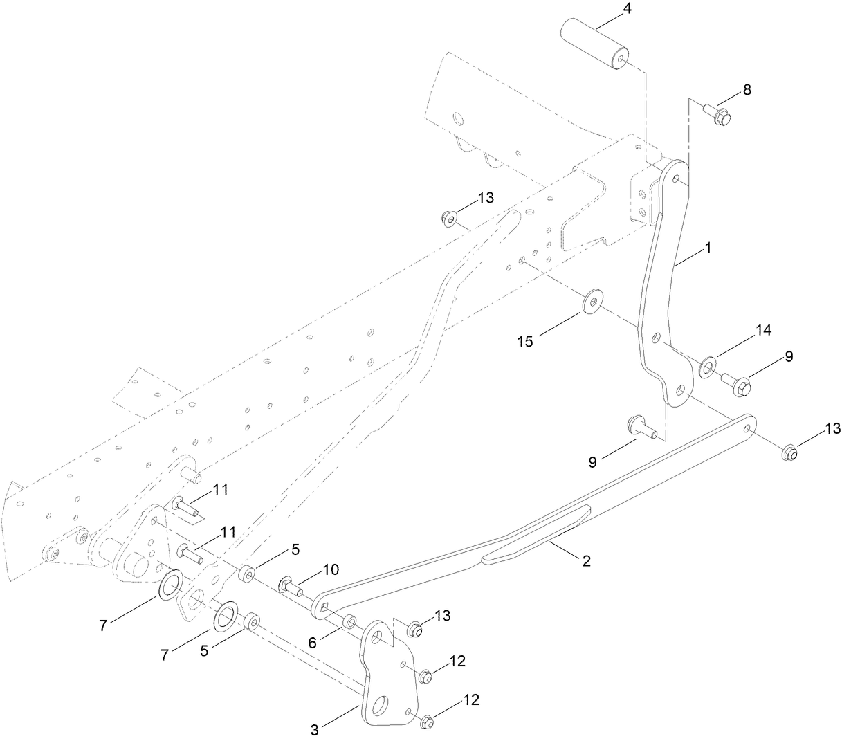 Deck Footlift Assist Kit Assembly No. 161-4527