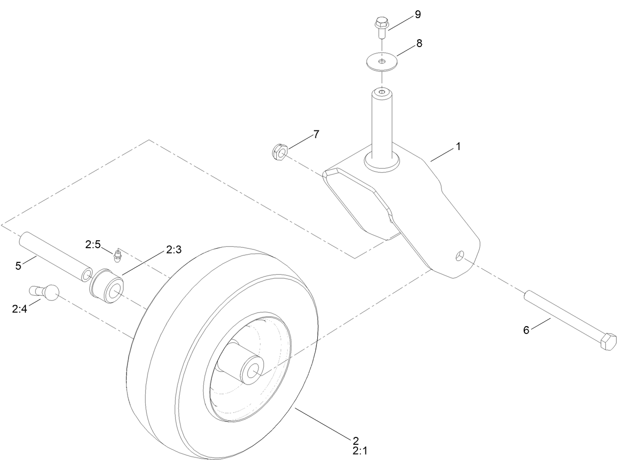 Tire and Caster Assembly