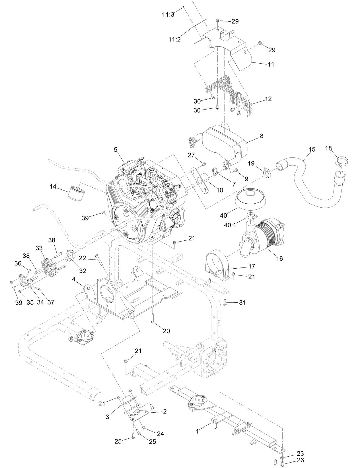 Engine Installation Assembly