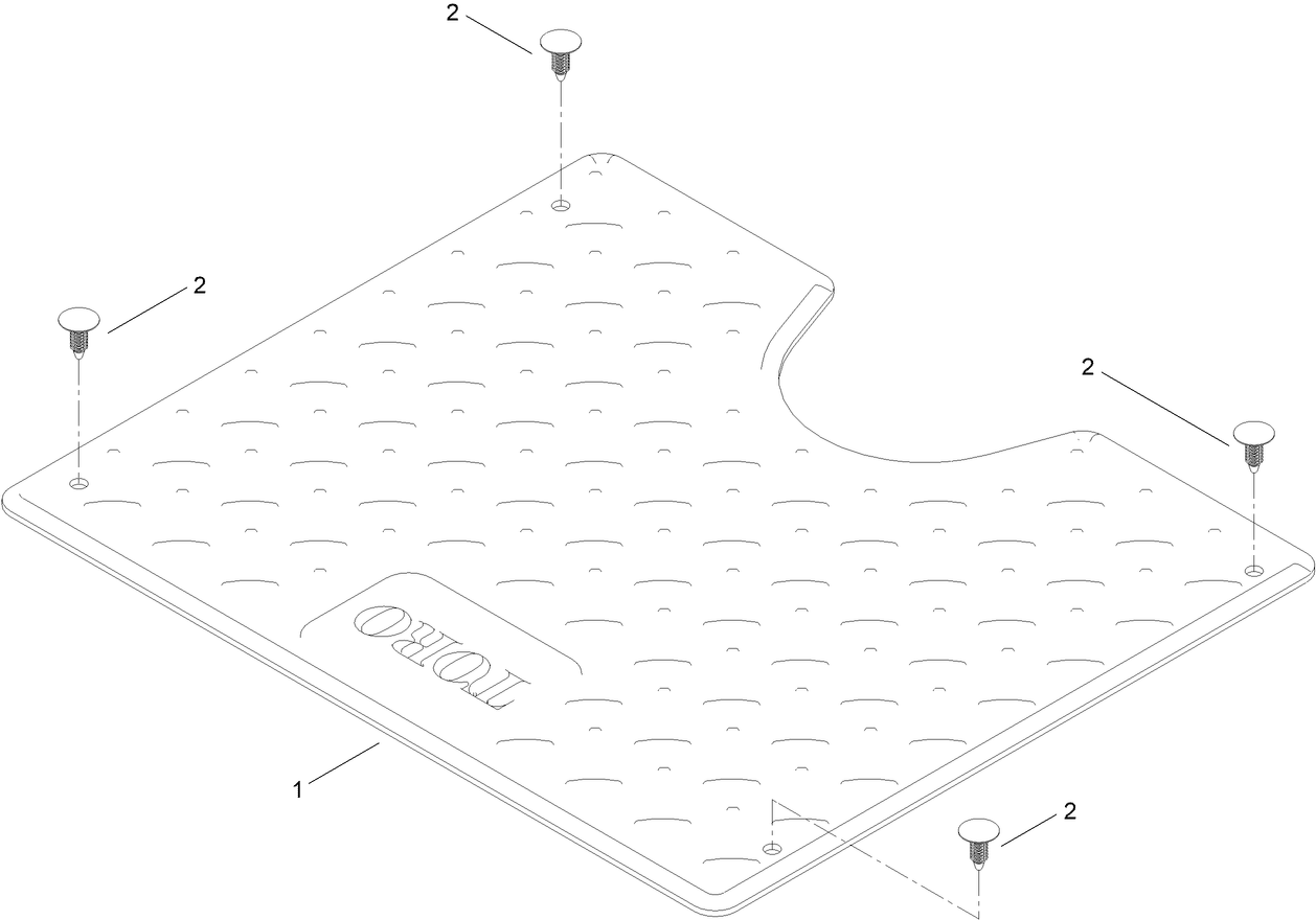 Floormat Kit Assembly No. 161-4529