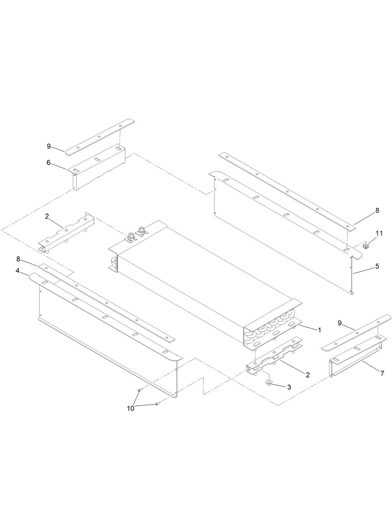 Air Conditioning Duct Assembly No. 132-3468