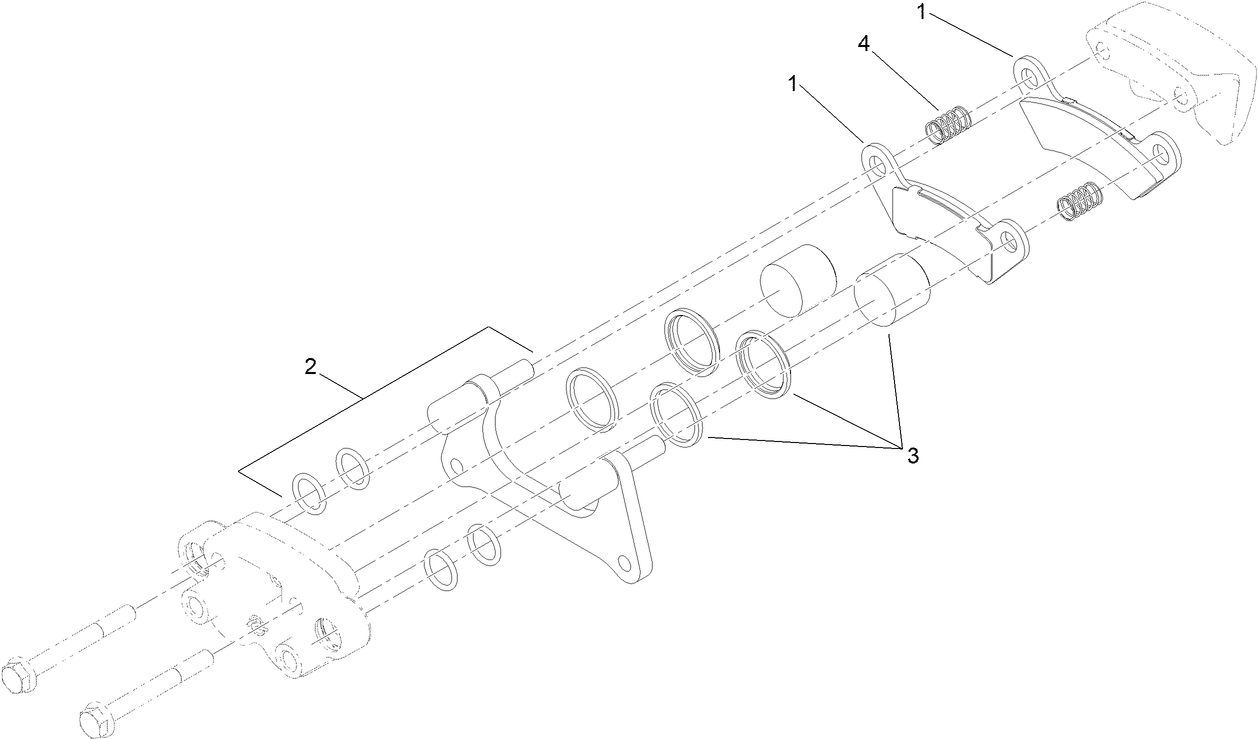 Brake Caliper Assembly No. 161-1890