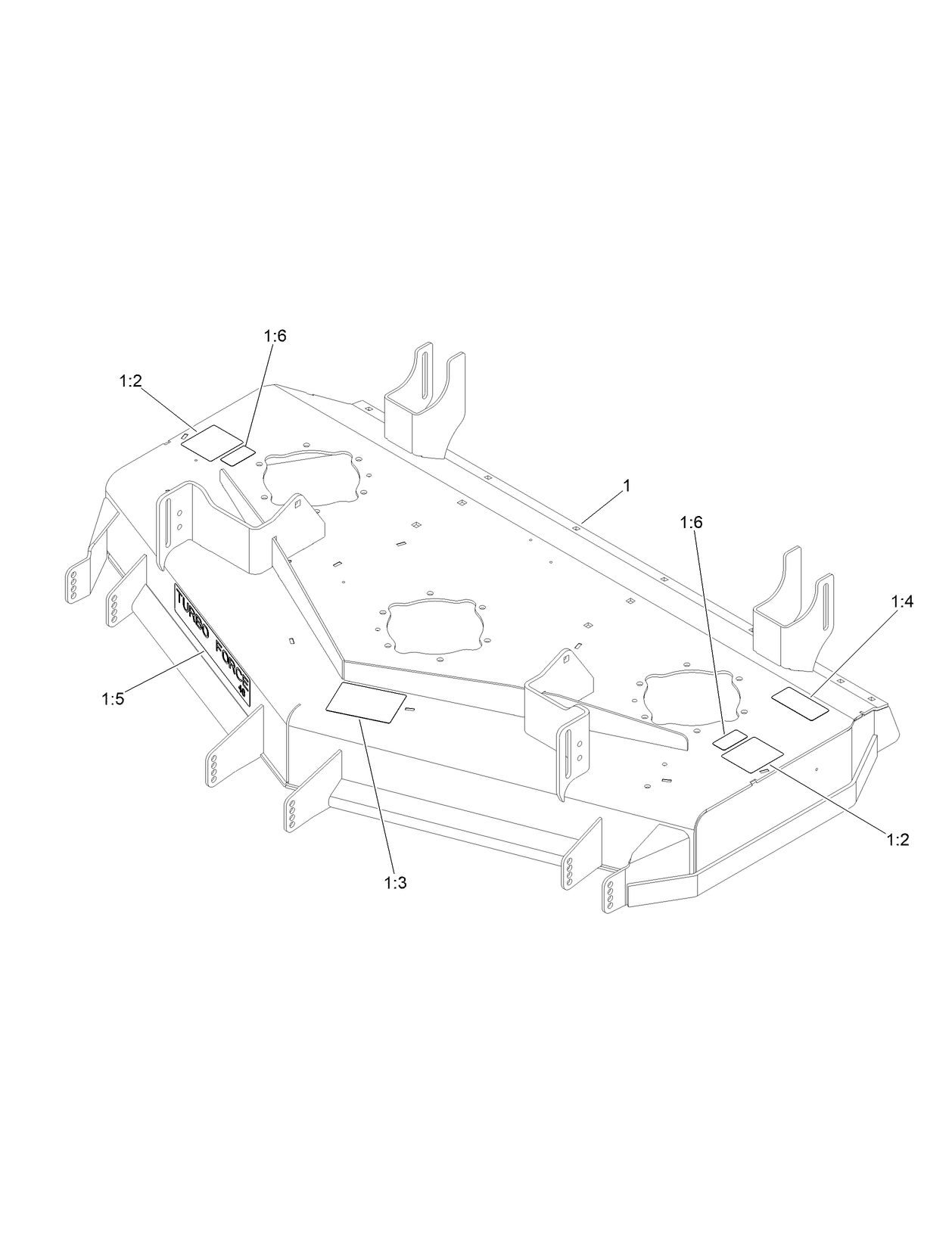 Deck Decal Assembly No. 161-6760