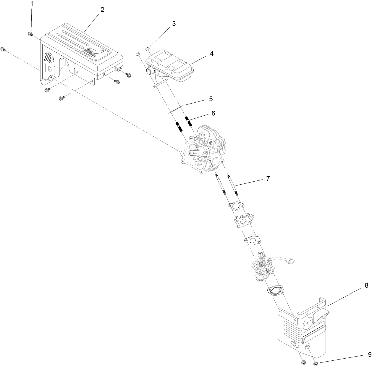Intake and Exhaust Assembly