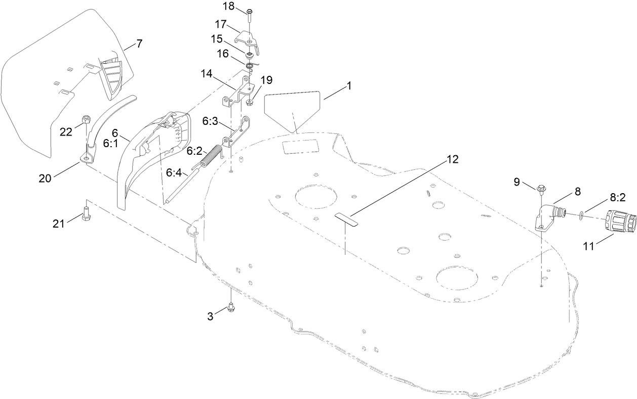 Side Discharge Chute Assembly