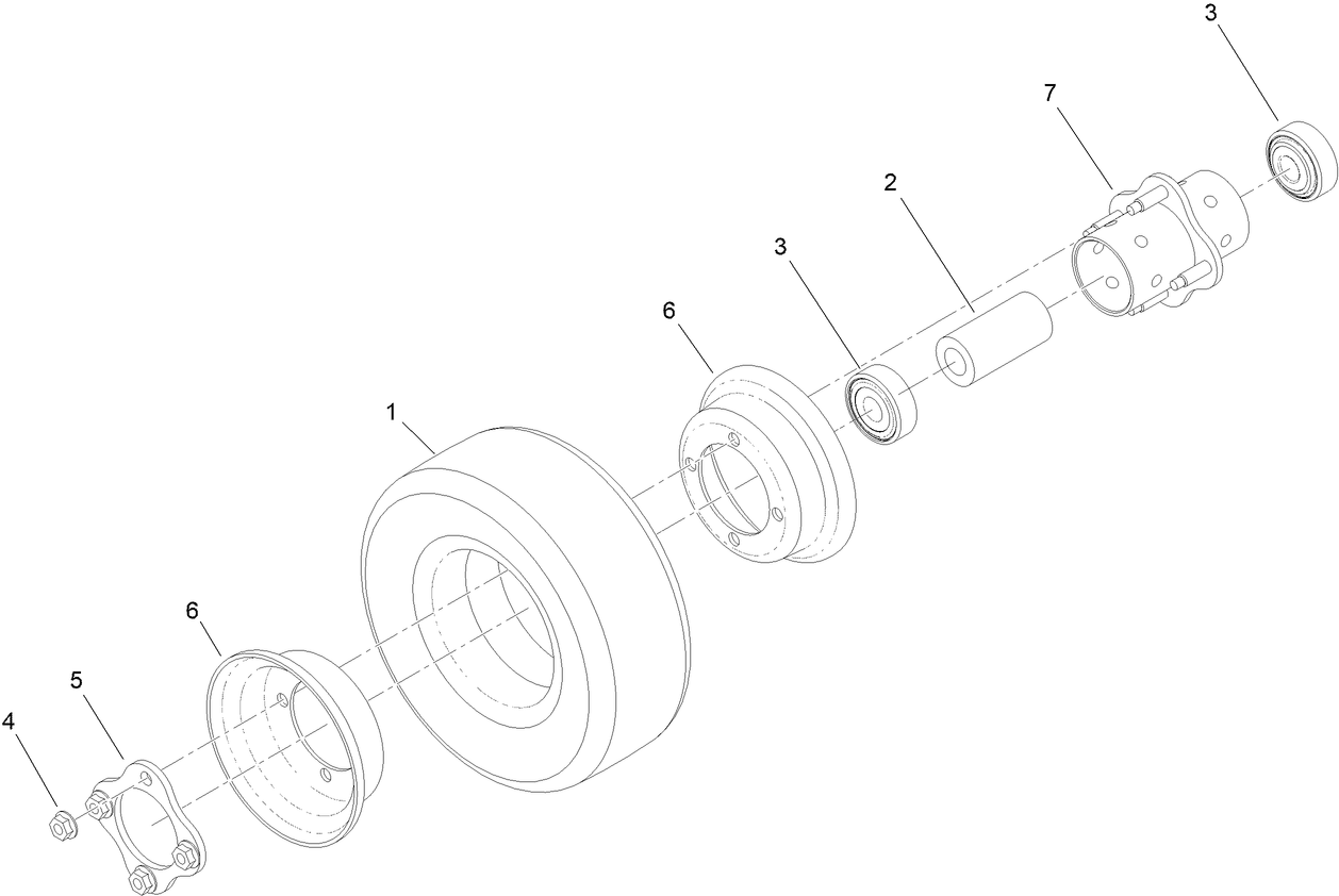 Wheel Assembly No. 137-5529