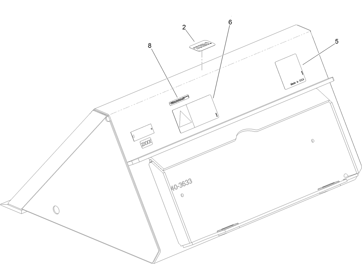 30in Standard Bucket Assembly