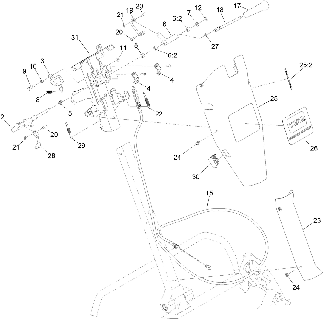 Reel Controls and Covers Assembly