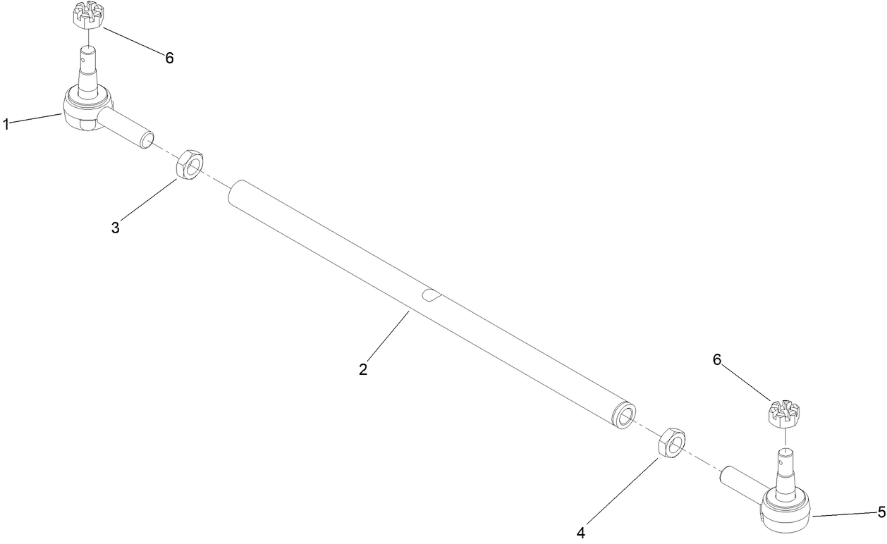 Tie Rod Assembly No. 144-3900