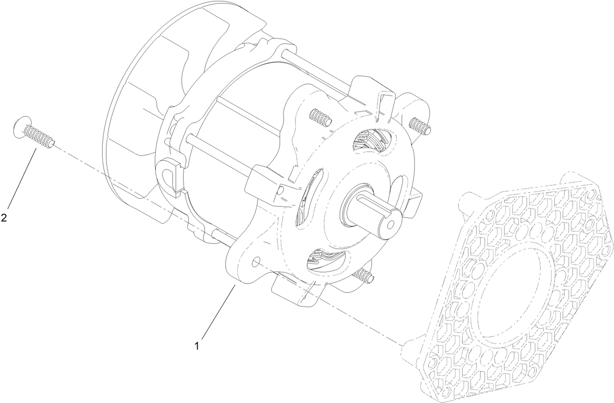 Motor and Controller Assembly