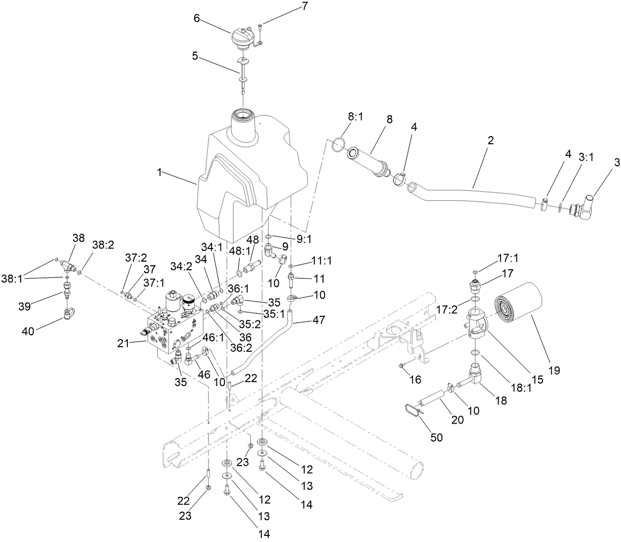 Hydraulic Tank Assembly