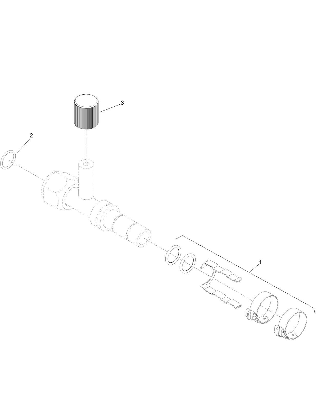 Straight Female Fitting Assembly No. 130-5755
