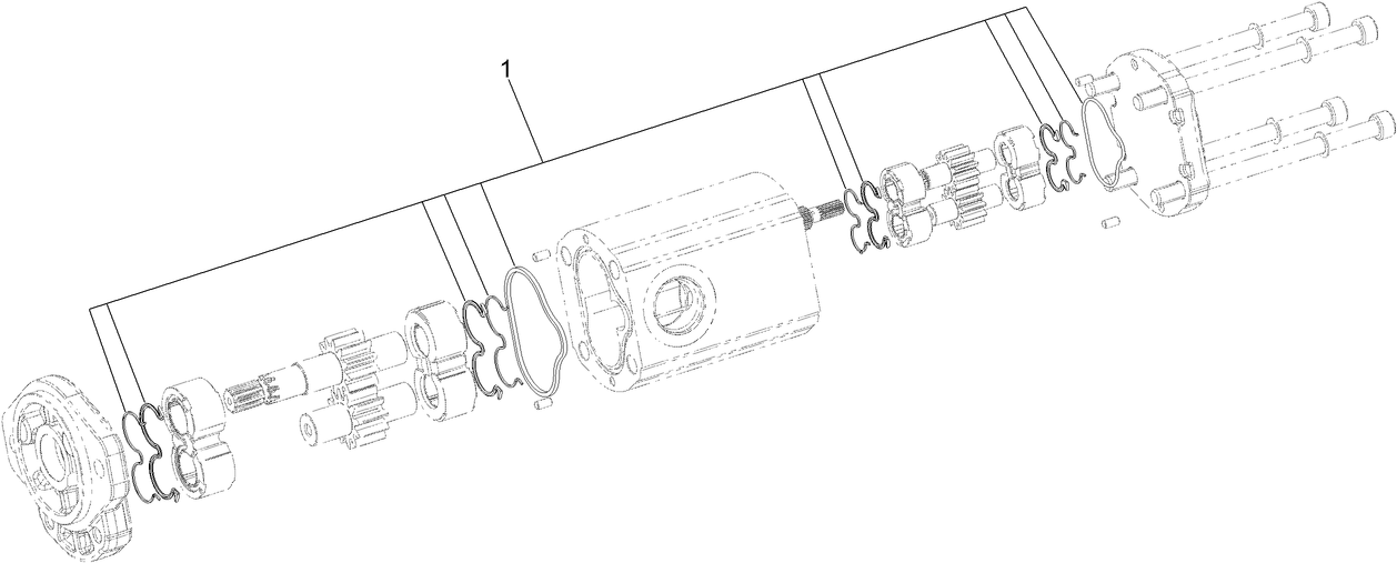 Gear Pump Assembly No. 136-3743