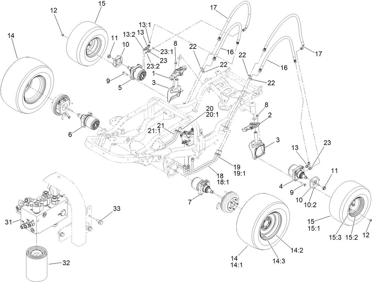 Hydraulic Drive Assembly