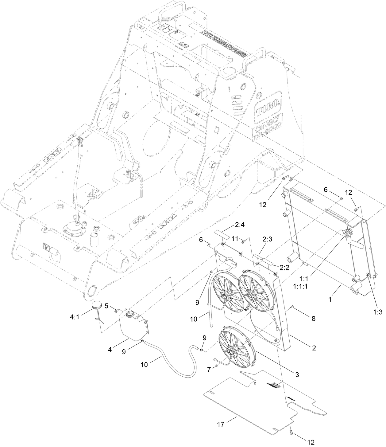 Radiatior and Fan Assembly