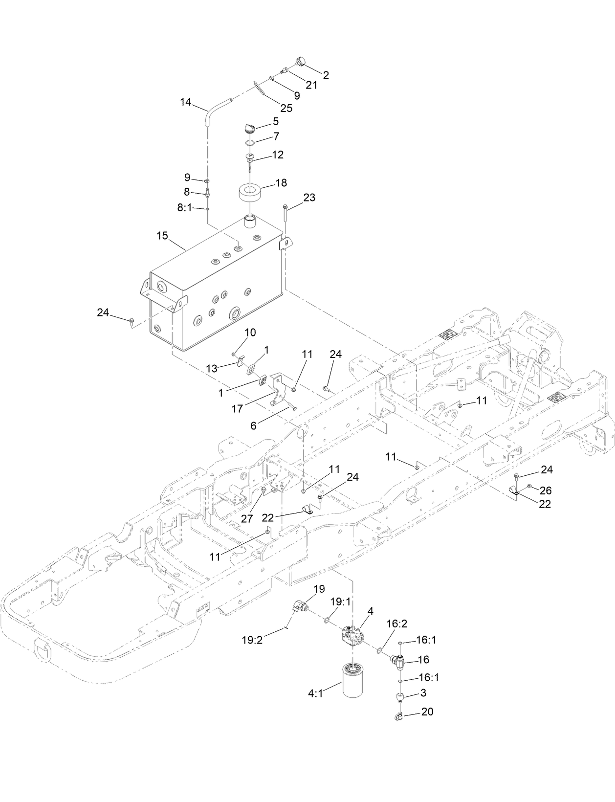 Hydraulic Tank Assembly