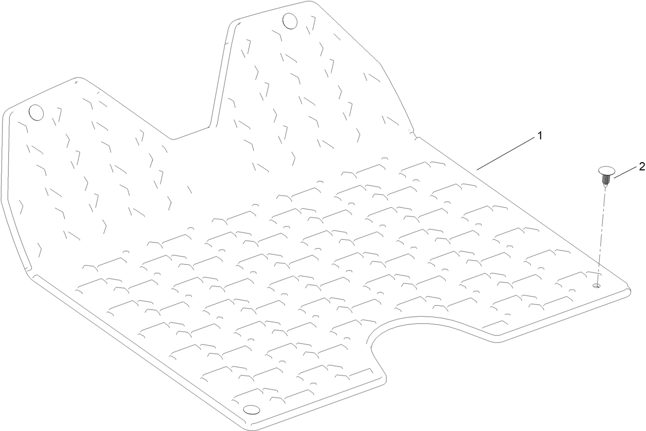 Floor Mat Kit Assembly No. 147-8764