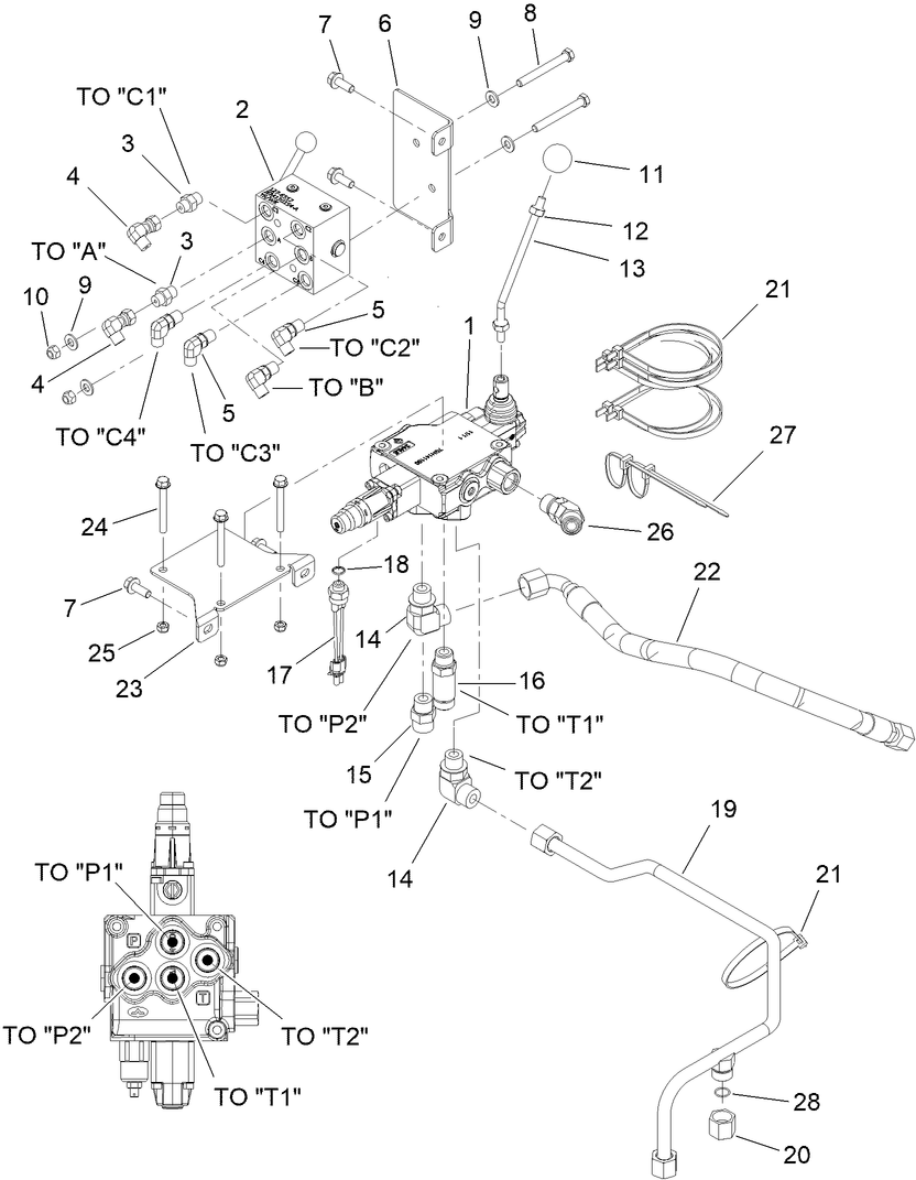 Trencher Kit Assembly