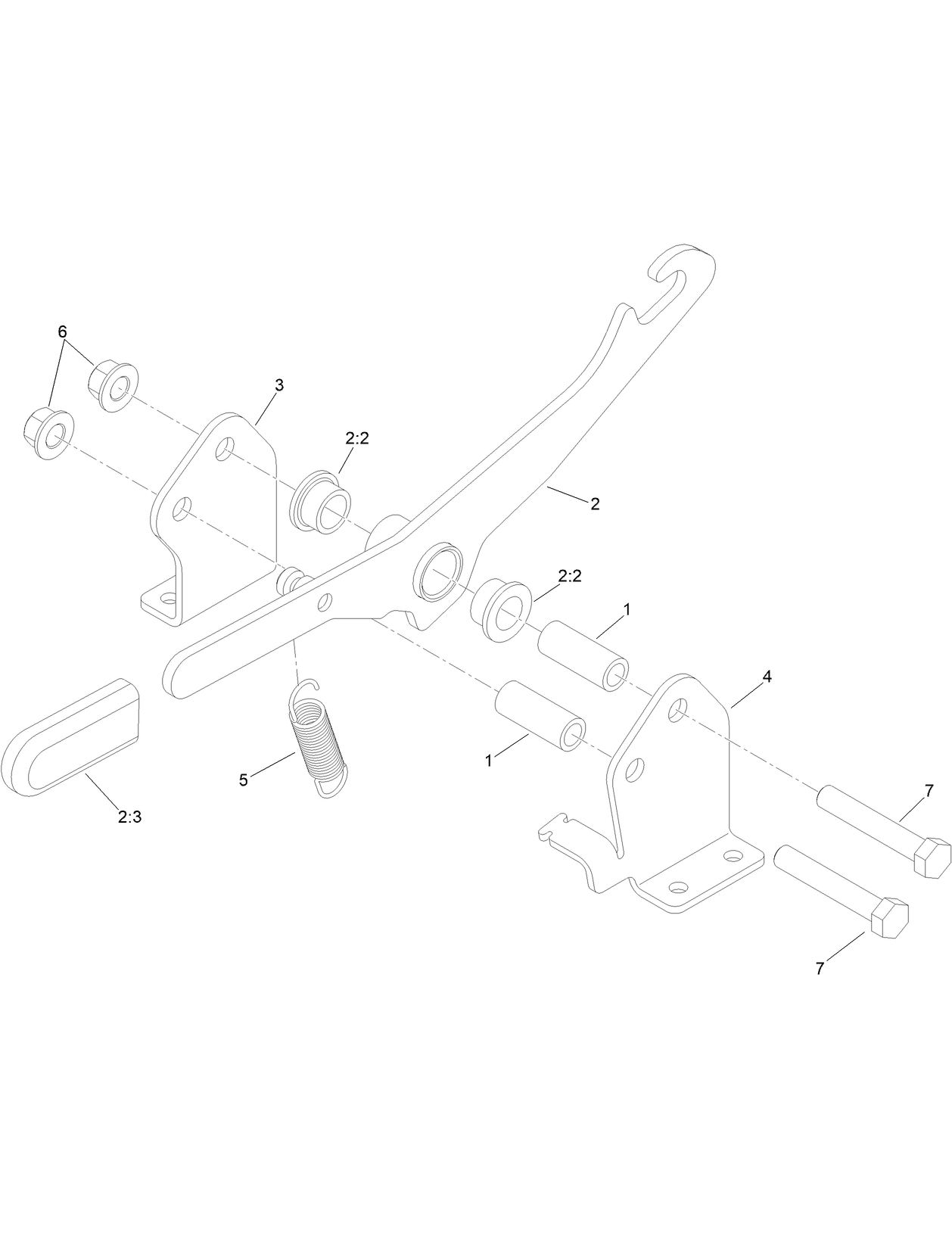 Latch Assembly No. 147-0070