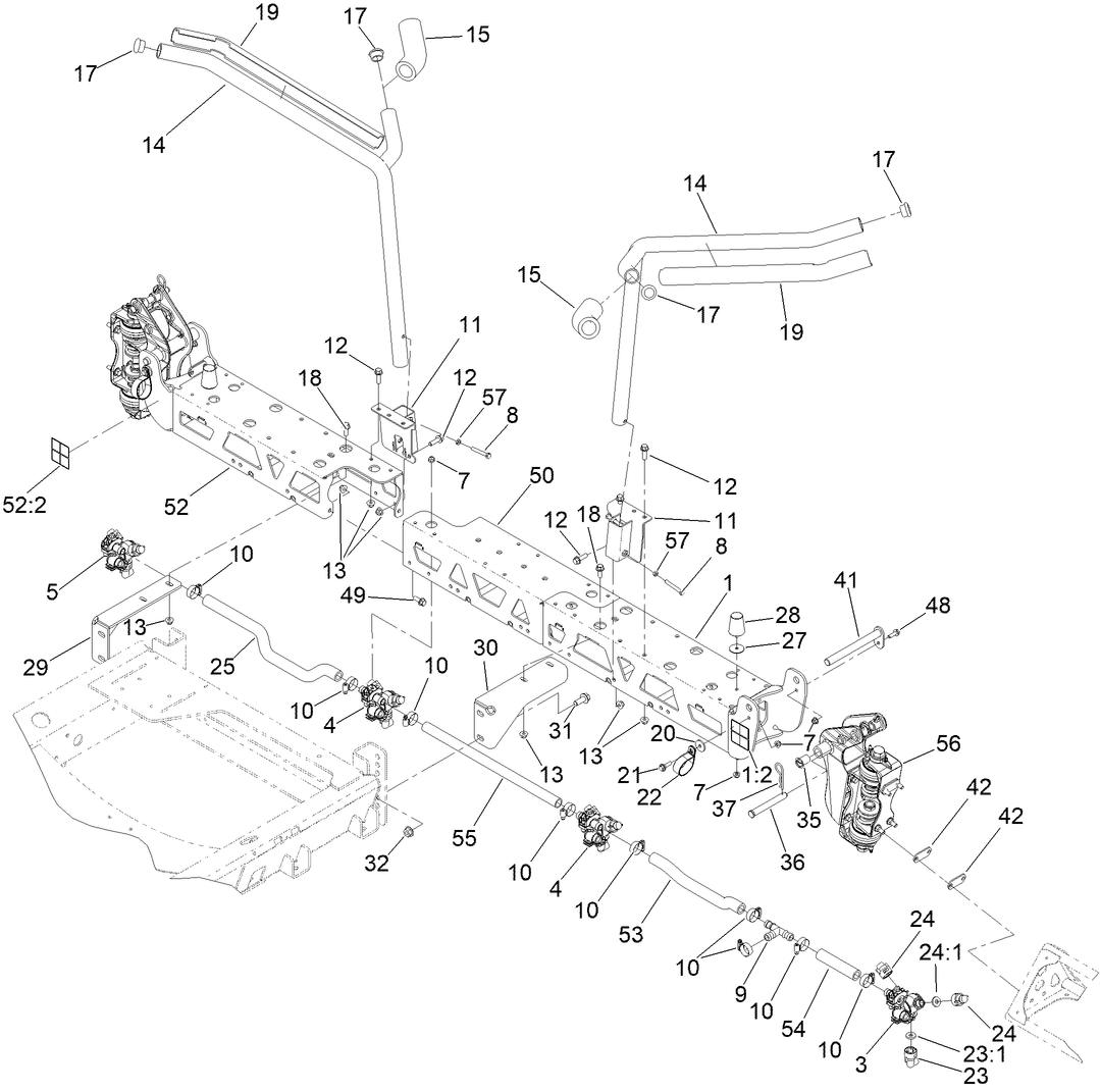 Center Boom Assembly
