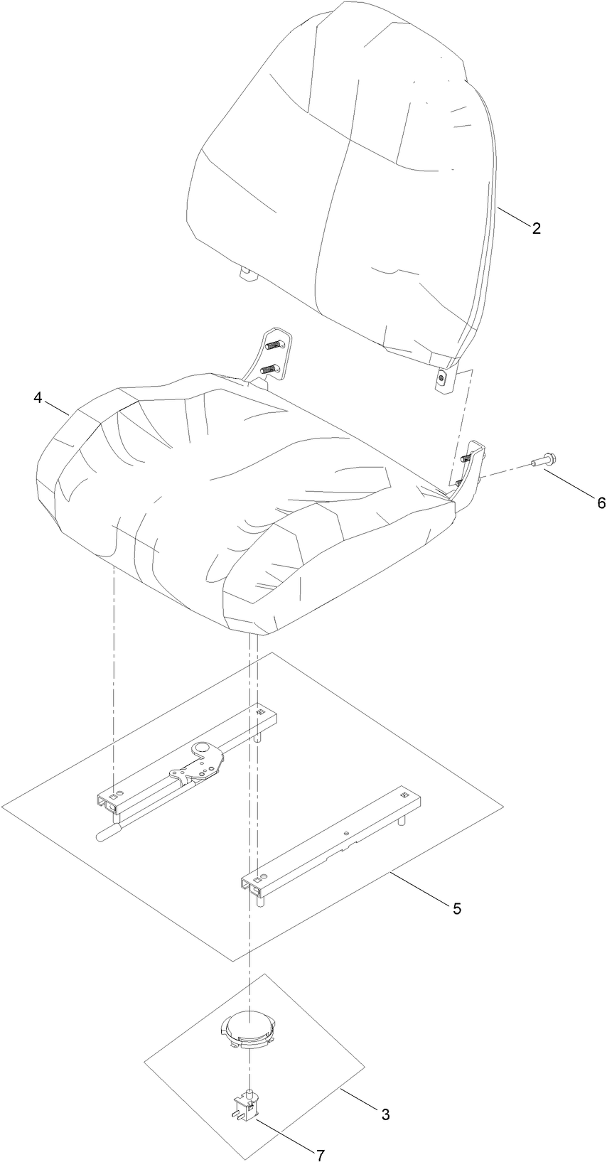 Seat Assembly No. 147-8761