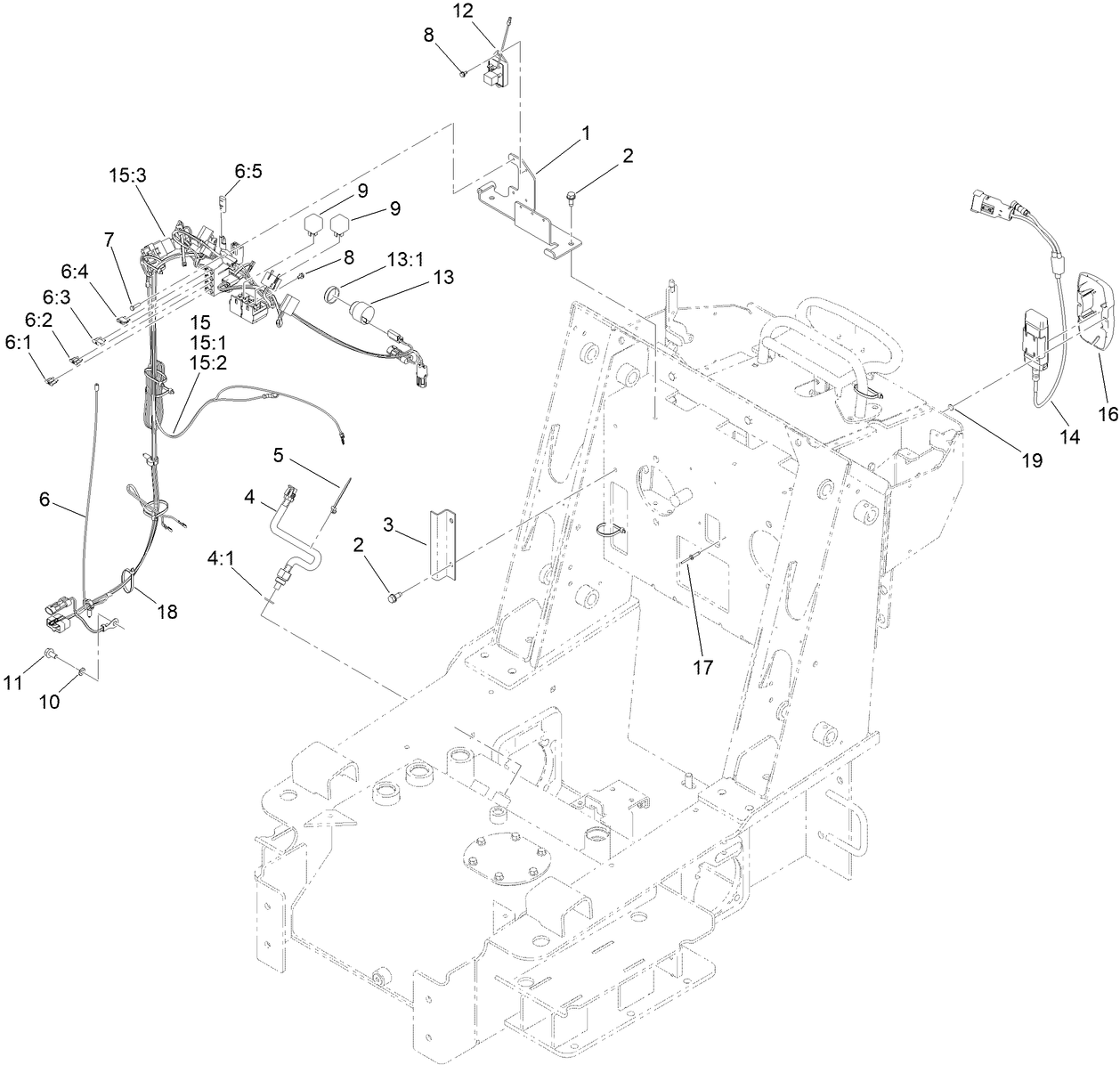 Wire Harness, Temperature Sensor and Shield Assembly