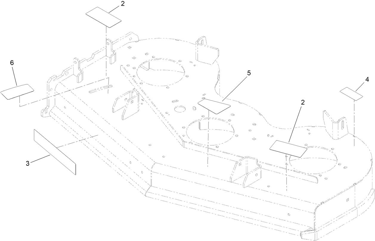 Deck Decal Assembly No. 139-8093