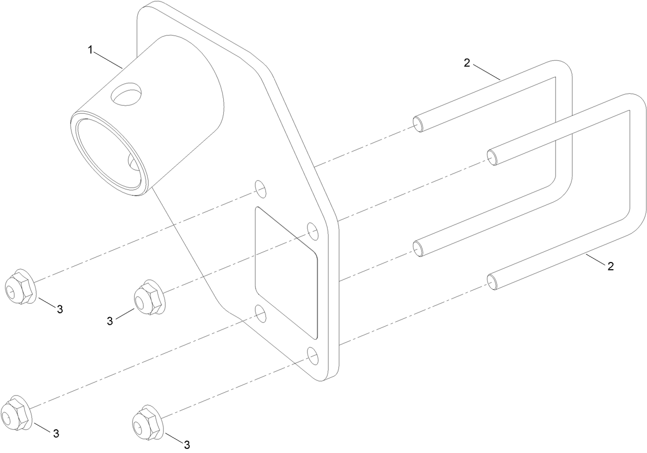Jack Mount Kit Assembly No. 147-8836