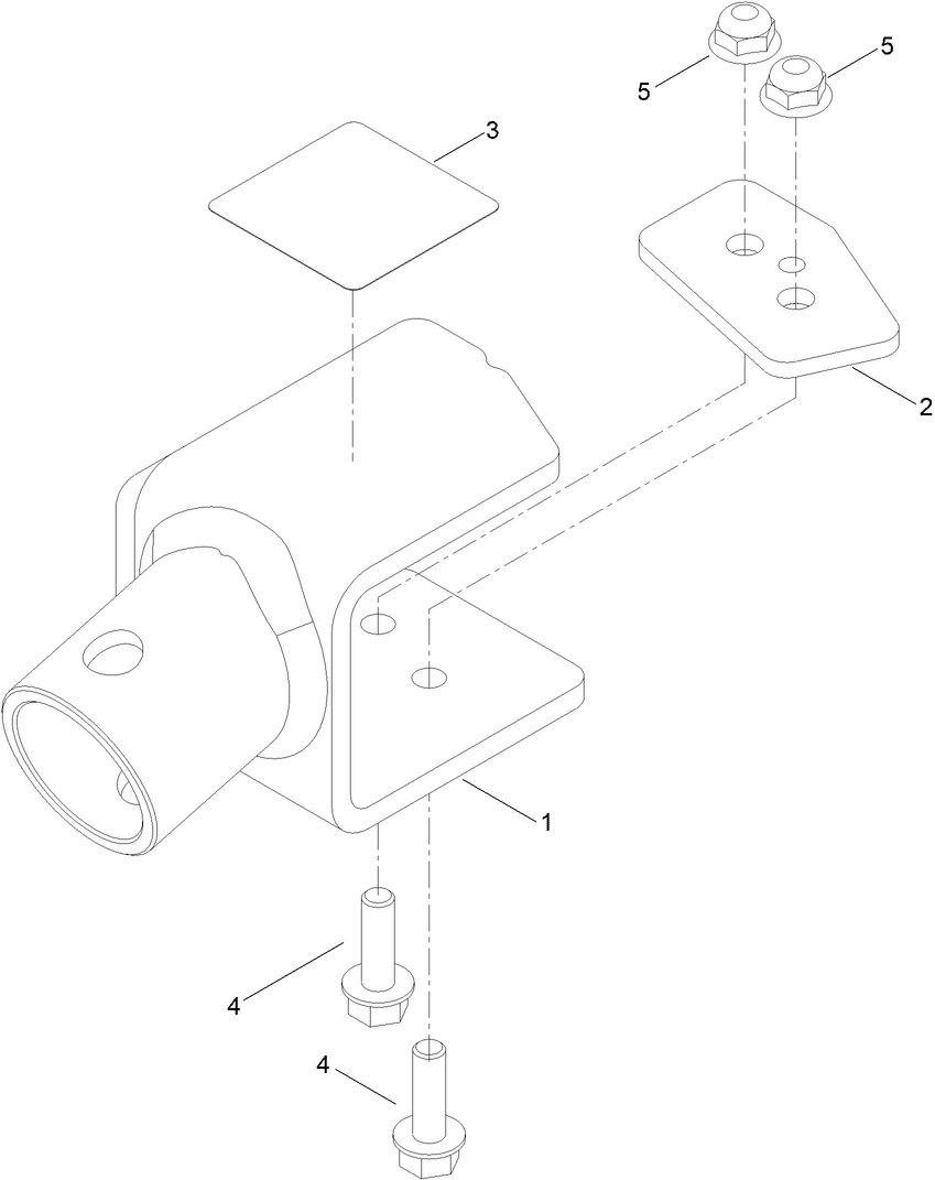 Jack Mount Kit Assembly No. 147-8824