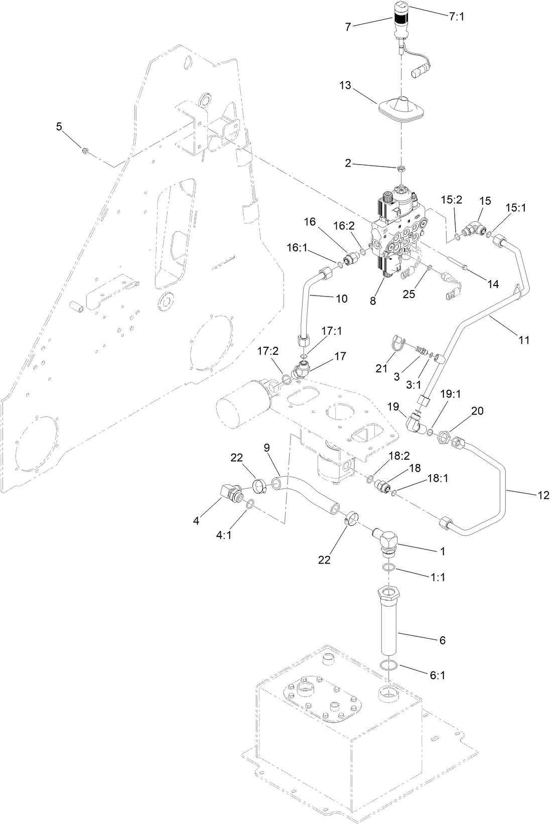 Hydraulic Loader Valve Assembly
