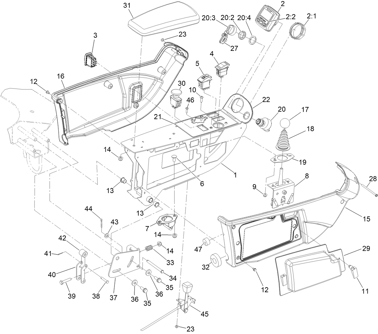 Control Console Assembly