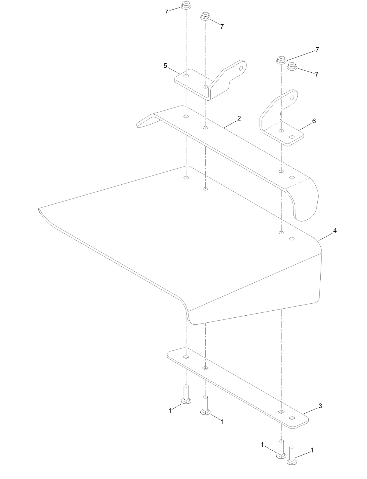 Deflector Assembly No. 147-1642