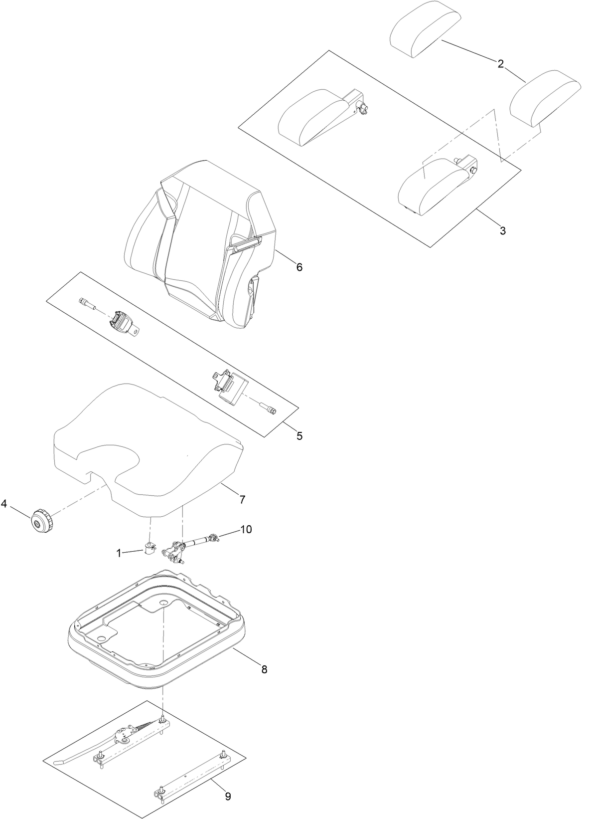 Seat Assembly No. 142-7524