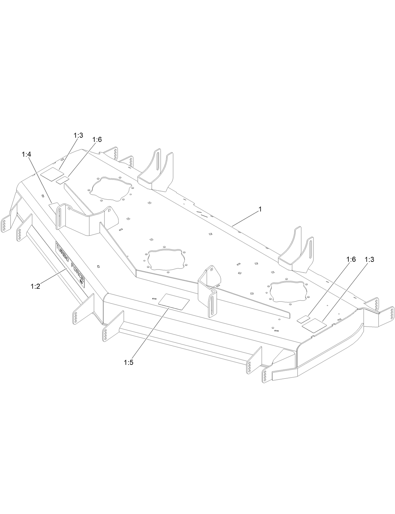 Deck Decal Assembly No. 161-6842