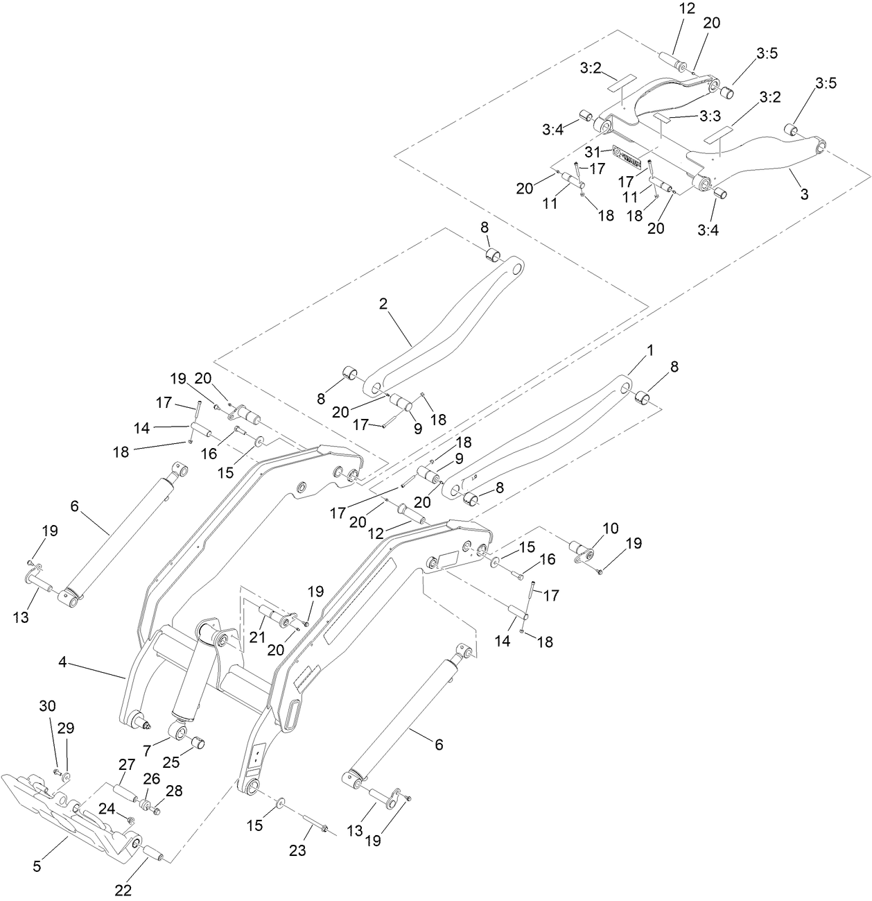 Loader Arm Assembly