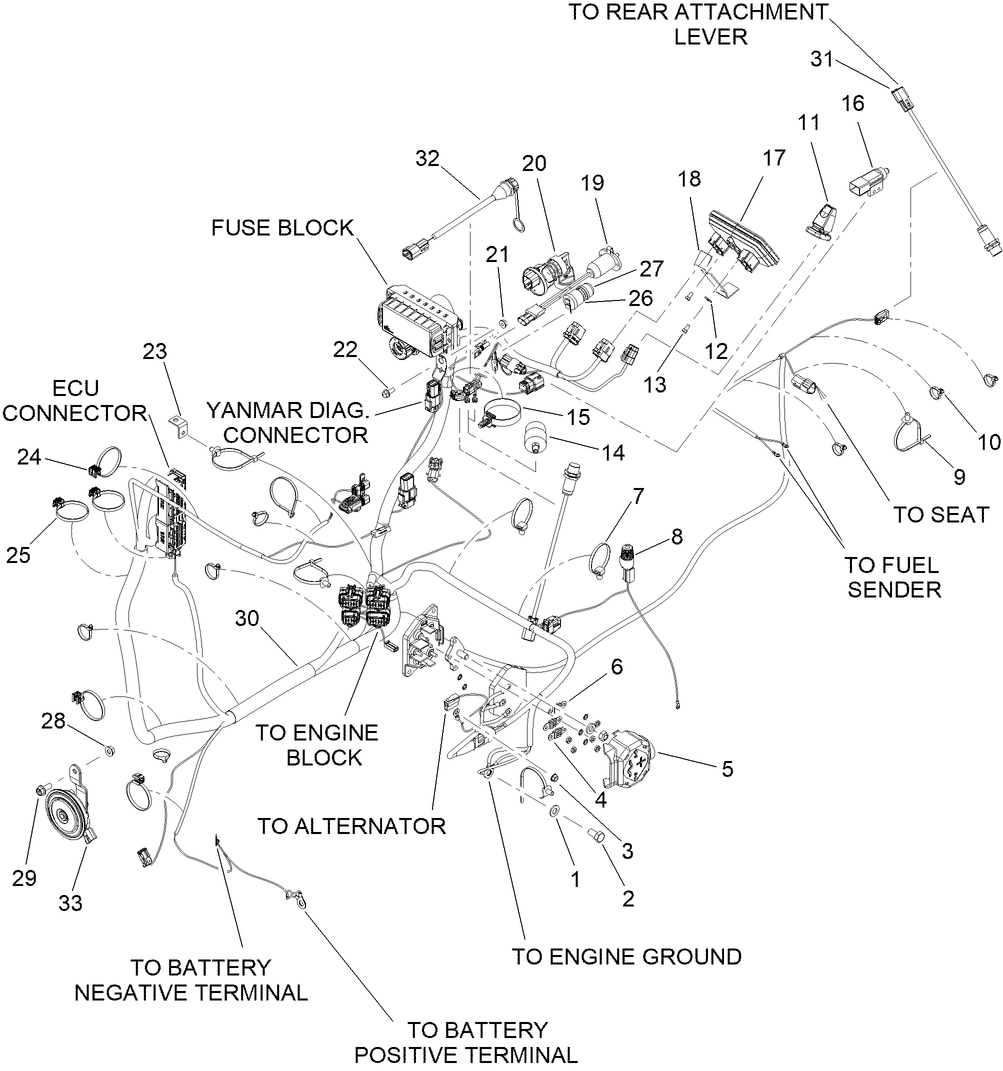 Harness and Component Assembly