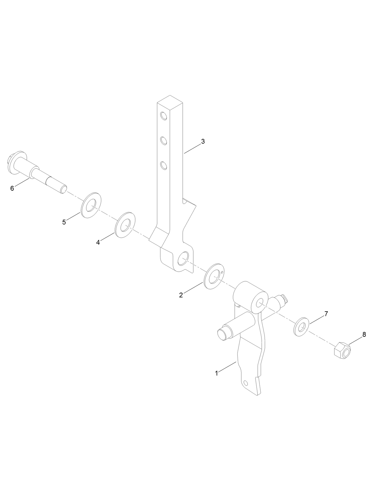 Right Motion Control Assembly No. 146-3655
