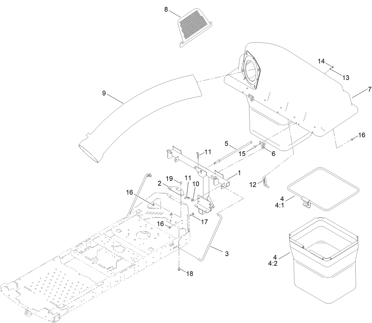 Frame and Bag Assembly
