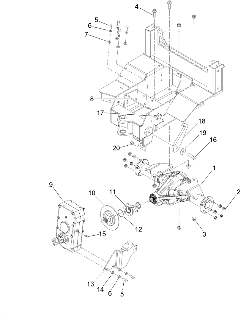 Rear Axle Assembly