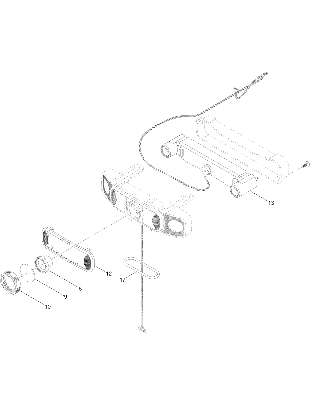 Light Camera Module Ultrasonic Assembly No. 147-6427